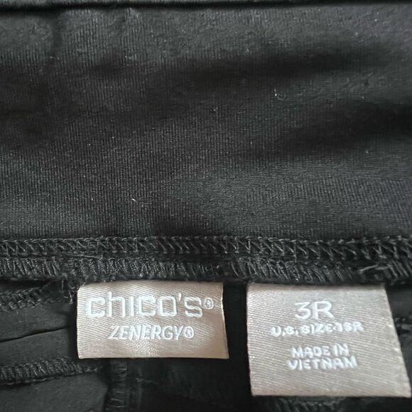 Chico’s pants zenergy Women’s Plus size 3 R - Picture 6 of 6